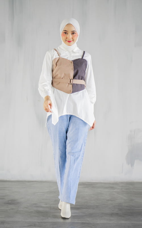 big_TRIXY_Blouse__43_ Trixy Blouse Cotton | Hazel 3.0 | by TUNIQUE - Image 3