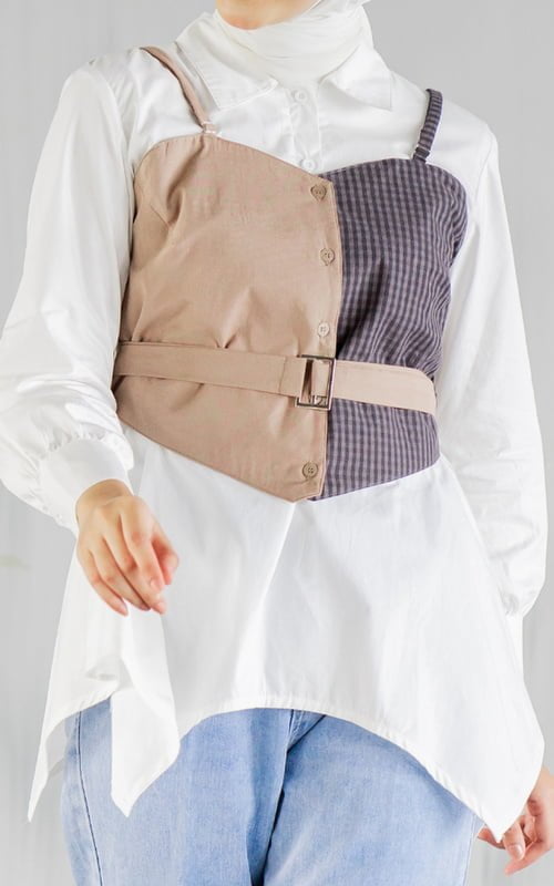 big_TRIXY_Blouse__44_ Trixy Blouse Cotton | Hazel 3.0 | by TUNIQUE - Image 5