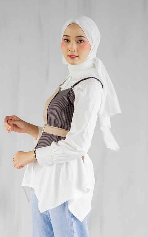 big_TRIXY_Blouse__47_ Trixy Blouse Cotton | Hazel 3.0 | by TUNIQUE - Image 1